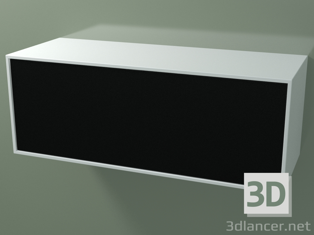 modèle 3D Boîte (8AUDВА01, Glacier White C01, HPL P06, L 96, P 36, H 36 cm) - preview