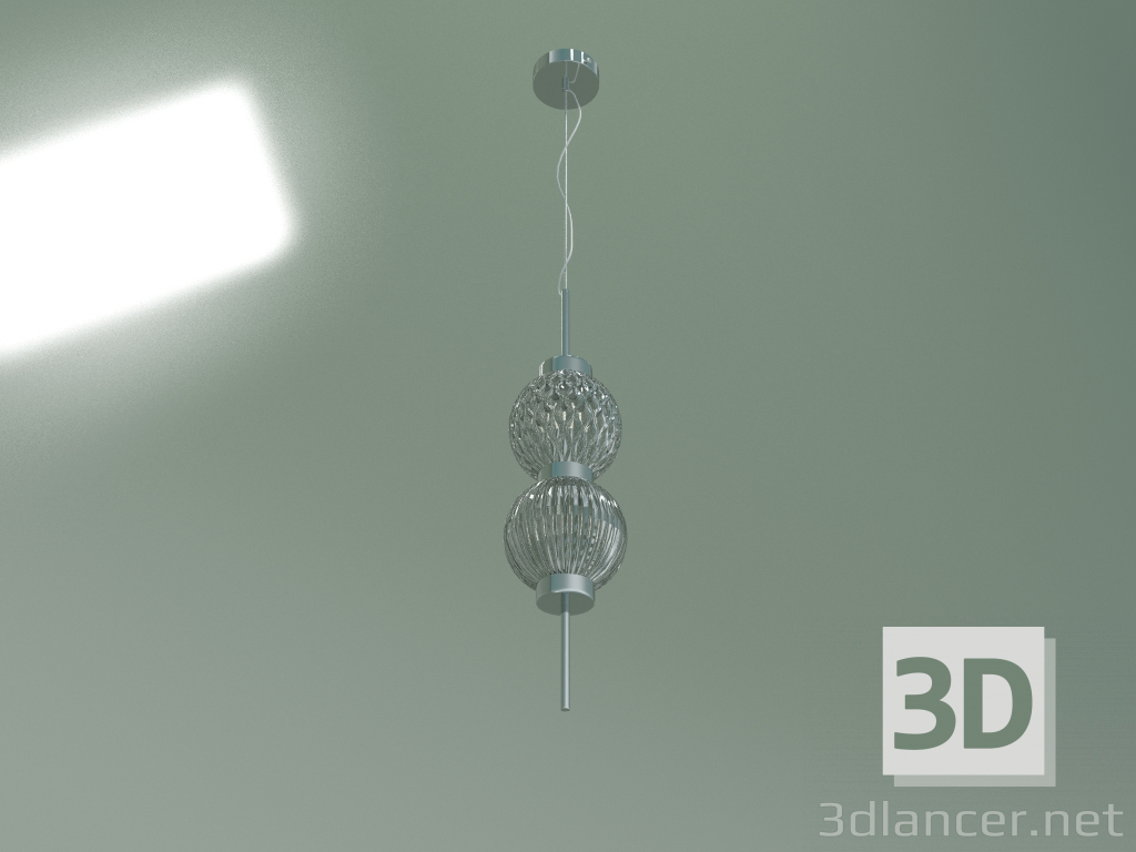 3d model Pendant lamp Plaza 50186-2 (chrome) - preview