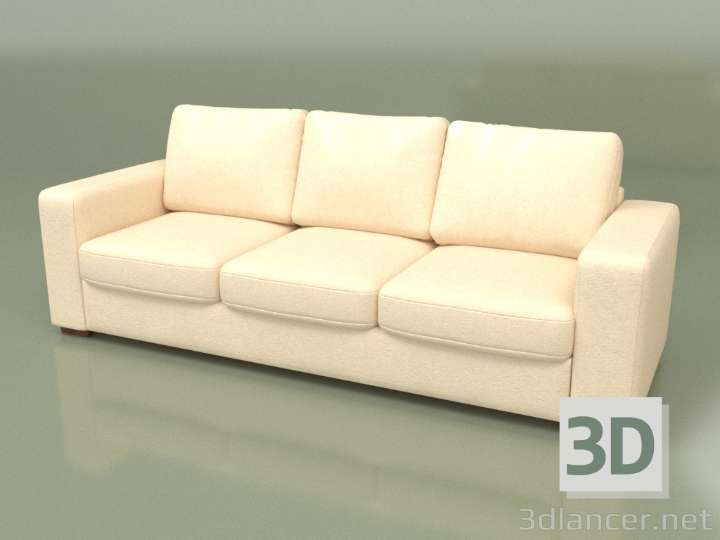 modello 3D Divano quattro posti Morti (Lounge 1) - anteprima