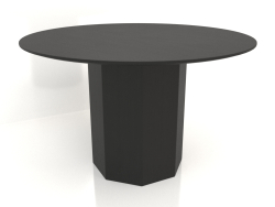 डाइनिंग टेबल डीटी 11 (डी = 1200х750, लकड़ी का काला)