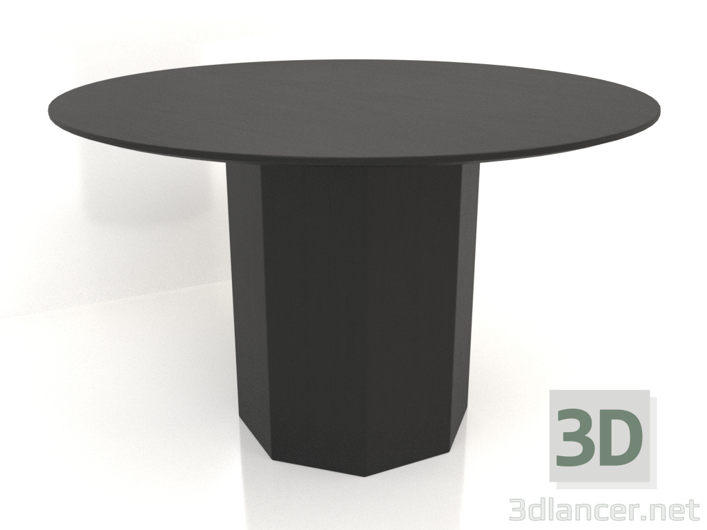 3d model Mesa de comedor DT 11 (D=1200х750, madera negra) - vista previa