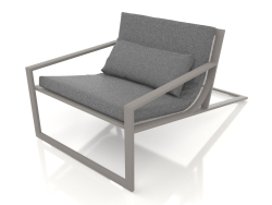 Уникальное клубное кресло (Quartz grey)