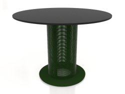 Клубный стол Ø90 (Bottle green)