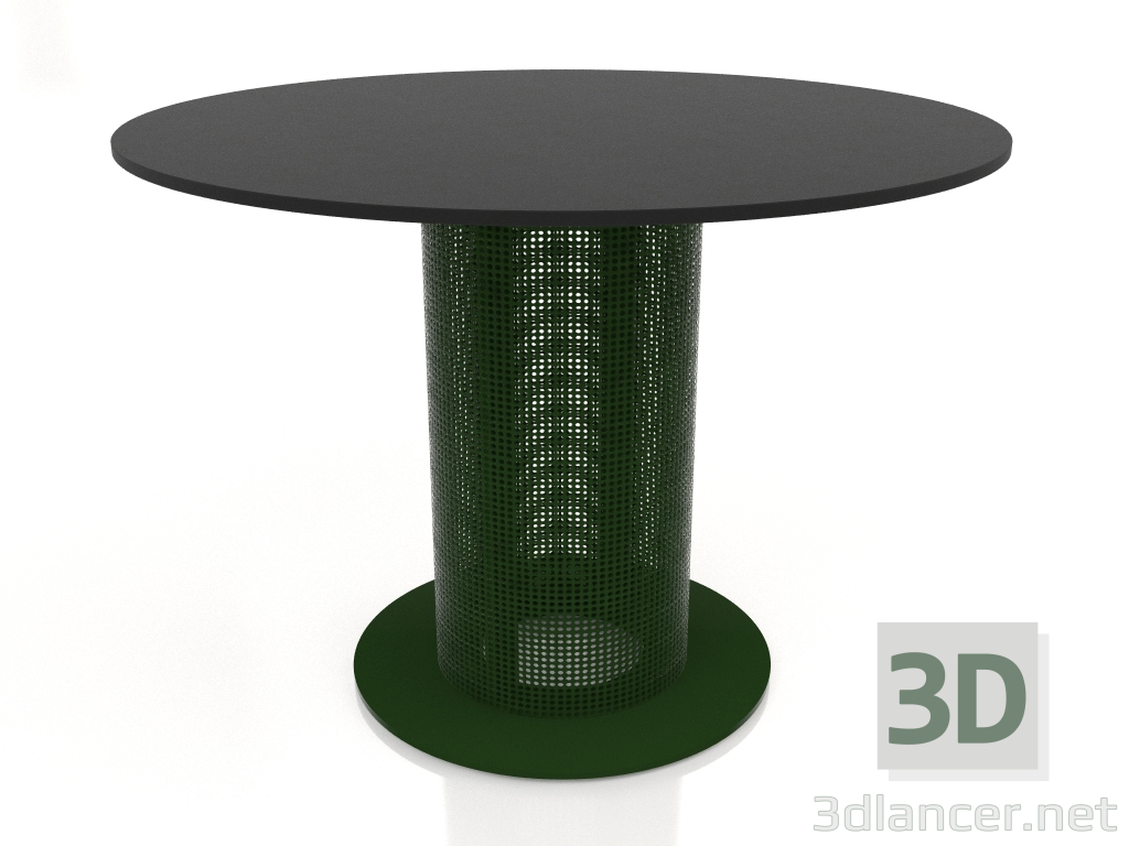 3d model Club table Ø90 (Bottle green) - preview