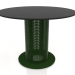 3d model Club table Ø90 (Bottle green) - preview