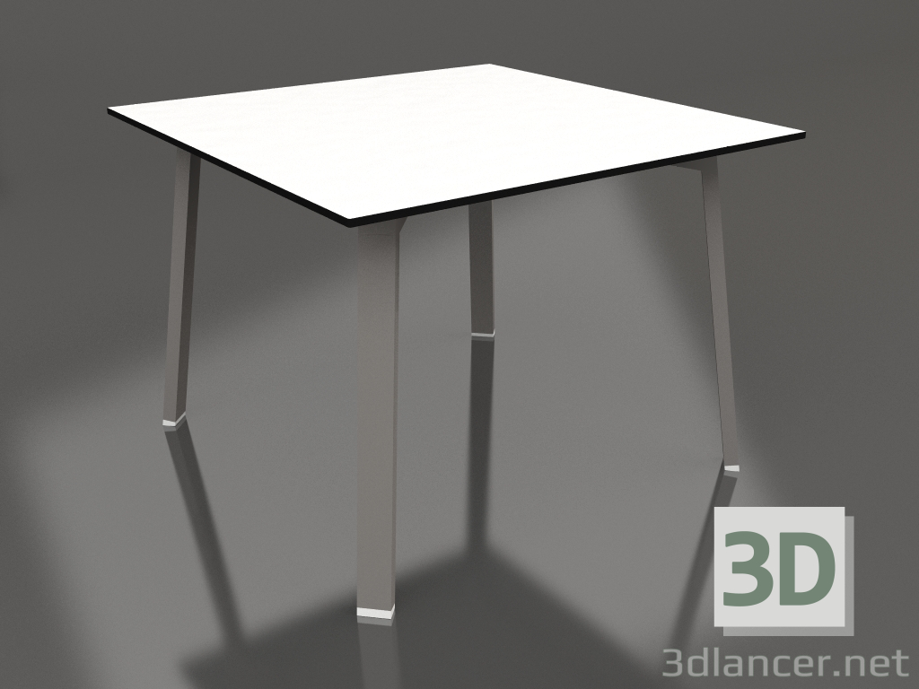 Modelo 3d Mesa de jantar 100 (quartzo cinza, fenólico) - preview