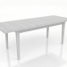 3d model Mesa de comedor TRANSFORM 2100x800 mm (extensible, blanco RAL 9010) - vista previa