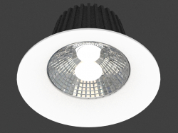luminaria empotrada LED (DL18838_16W Blanco R Dim 4000K)