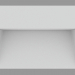 modello 3D Colonna luminosa SKILL RETTANGOLARE BOLLARD (S6350W) - anteprima