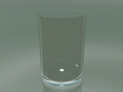 Vase cylindrique bas (H 30 cm, P 20 cm)