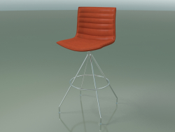 Bar chair 0493 (with leather upholstery)