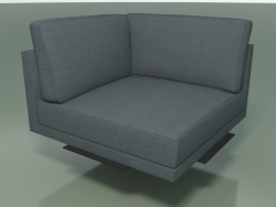 Corner module 5254 (90 °, L, H-legs, one-color upholstery)