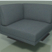 3d model Corner module 5254 (90 °, L, H-legs, one-color upholstery) - preview