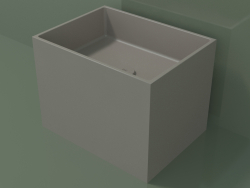Vasque à poser (01UN22101, Argile C37, L 48, P 36, H 36 cm)