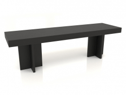 Bench VK 14 (1600x450x475, wood black)