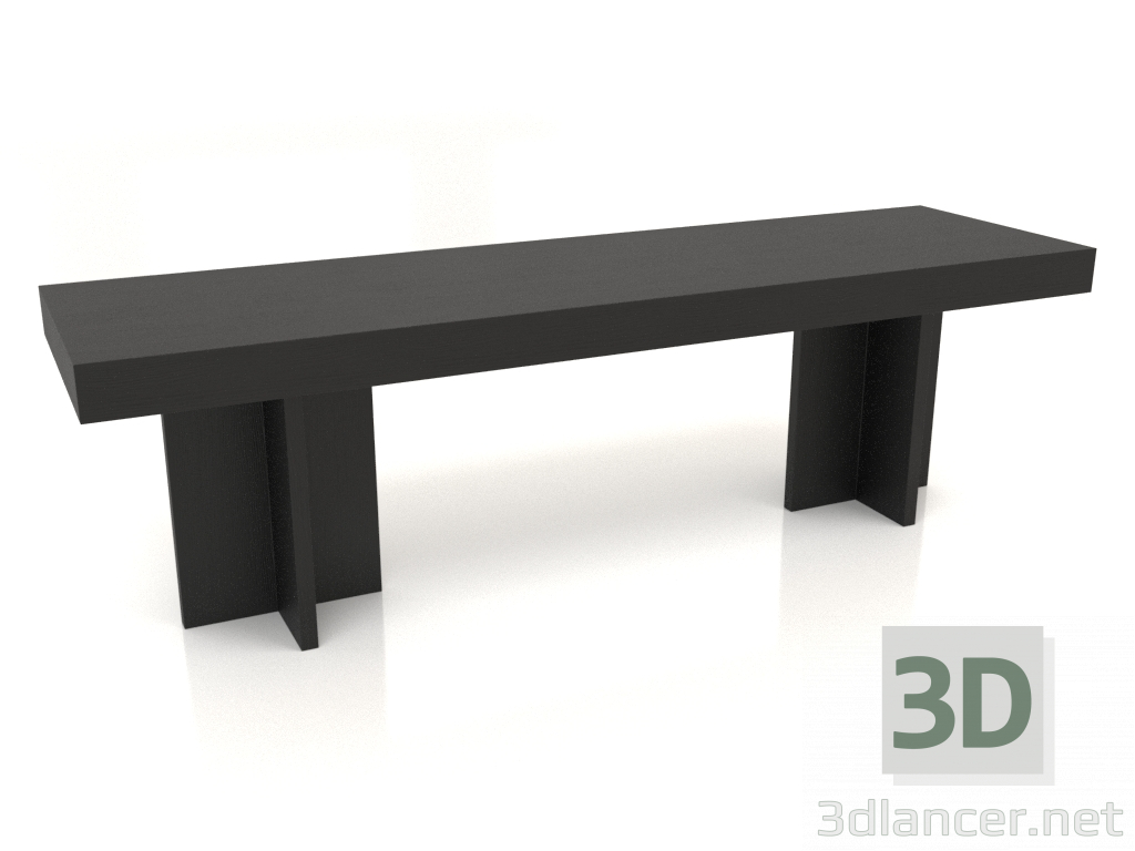 3D modeli Bank VK 14 (1600x450x475, ahşap siyah) - önizleme