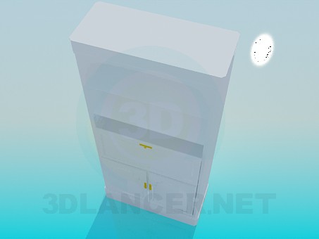 3d модель Шкаф – превью 3d модель Шкаф – превью