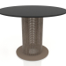 3D modeli Kulüp masası Ø90 (Bronz) - önizleme