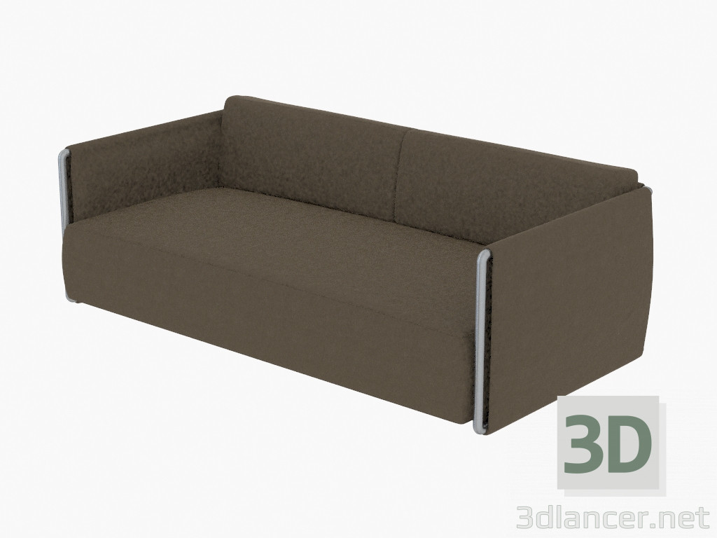modèle 3D Double Sofa Divano directe 190 - preview