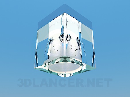 3d модель Галогенный светильник – превью 3d модель Галогенный светильник – превью