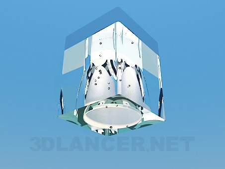3d модель Галогенный светильник – превью 3d модель Галогенный светильник – превью