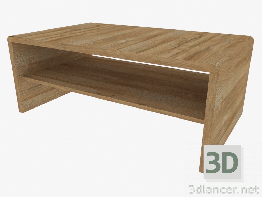 modèle 3D Table basse (TYPE CNAT02) - preview