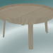 modèle 3D Table basse Around (Large, Chêne) - preview