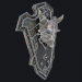 Fantasy Shield 3 3D-Modell 3D-Modell kaufen - Rendern