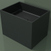 3D modeli Tezgah üstü lavabo (01UN22101, Deep Nocturne C38, L 48, P 36, H 36 cm) - önizleme