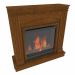 3d model Electric fireplace - preview 3d model Electric fireplace - preview