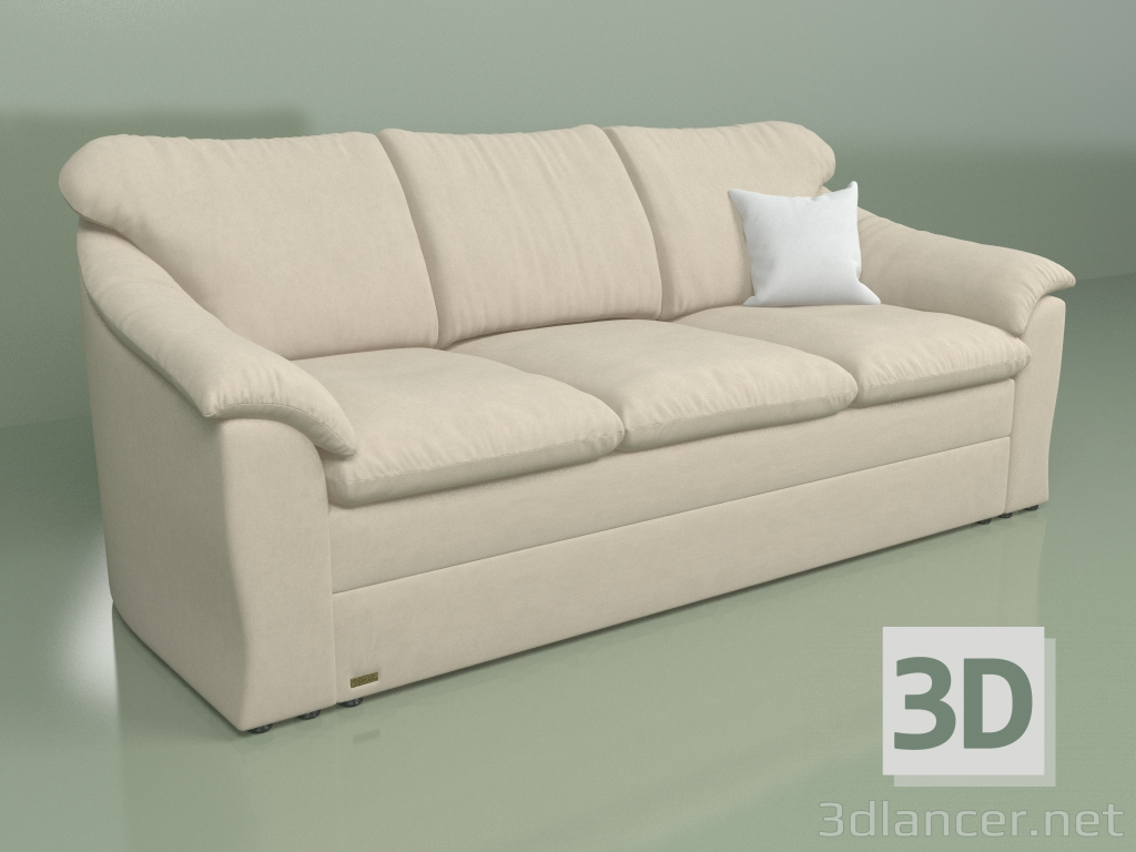 3d model Triple sofa Vilnius - preview