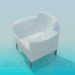 3d model Snowy armchair - preview