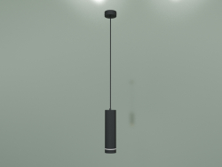 Накладной потолочный светодиодный светильник DLR023 (черный)