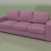 Modelo 3d Sofá de quatro lugares Morti (Lounge 15) - preview