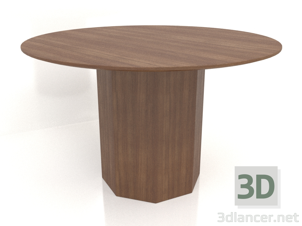 3D Modell Esstisch DT 11 (D=1200х750, Holz braun hell) - Vorschau