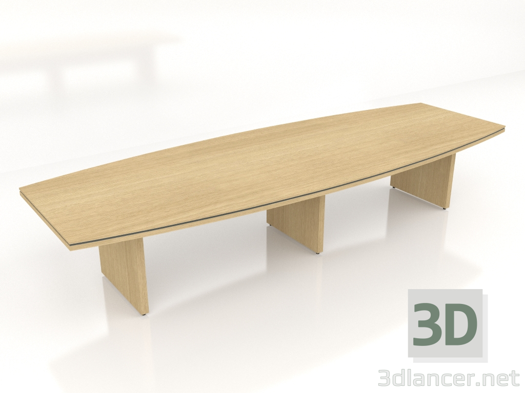 3d model Negotiation table Status Conference X09 (4000x1400) - preview