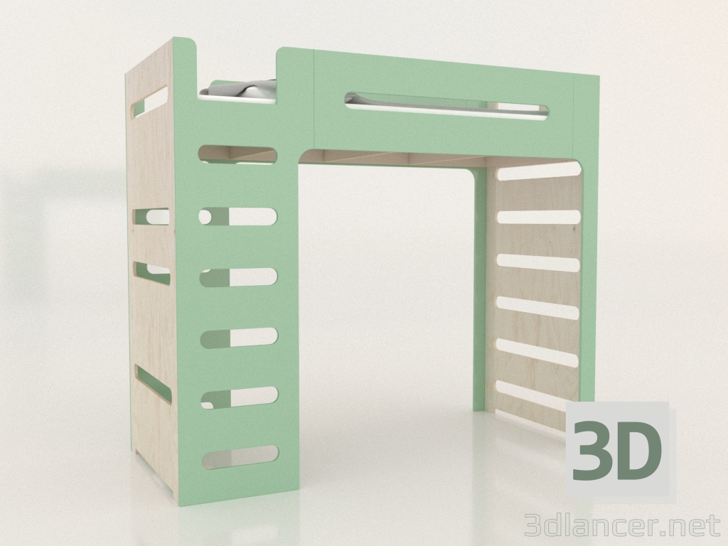 modèle 3D Lit mezzanine MOVE GL (FMMGL2) - preview