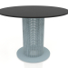 3d model Club table Ø90 (Blue gray) - preview