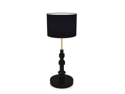 Lámpara de mesa Totem (Negro)