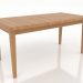 3d model Dining table TRANSFORM 1600x800 mm (folded, natural oak) - preview