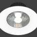 Modelo 3d Recesso luminária LED (DL18838_30W Branco R Dim 4000K) - preview