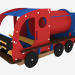 3D Modell Kinderspielgeräte Betonmischer (5111) - Vorschau