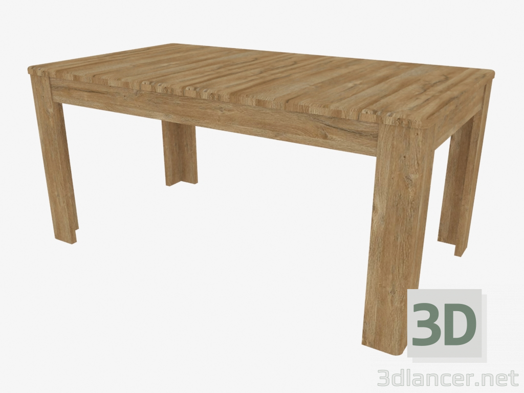 modello 3D Tavolo da pranzo pieghevole (TYPE CNAT03) - anteprima