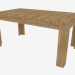 3d model Folding dining table (TYPE CNAT03) - preview