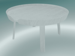 Coffee table Around (Large, White)