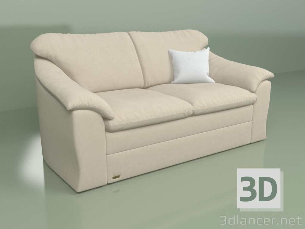 3D modeli Çift kişilik kanepe Vilnius - önizleme