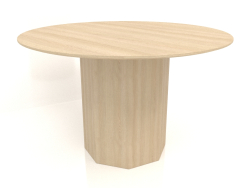 Mesa de jantar DT 11 (D=1200х750, madeira branca)