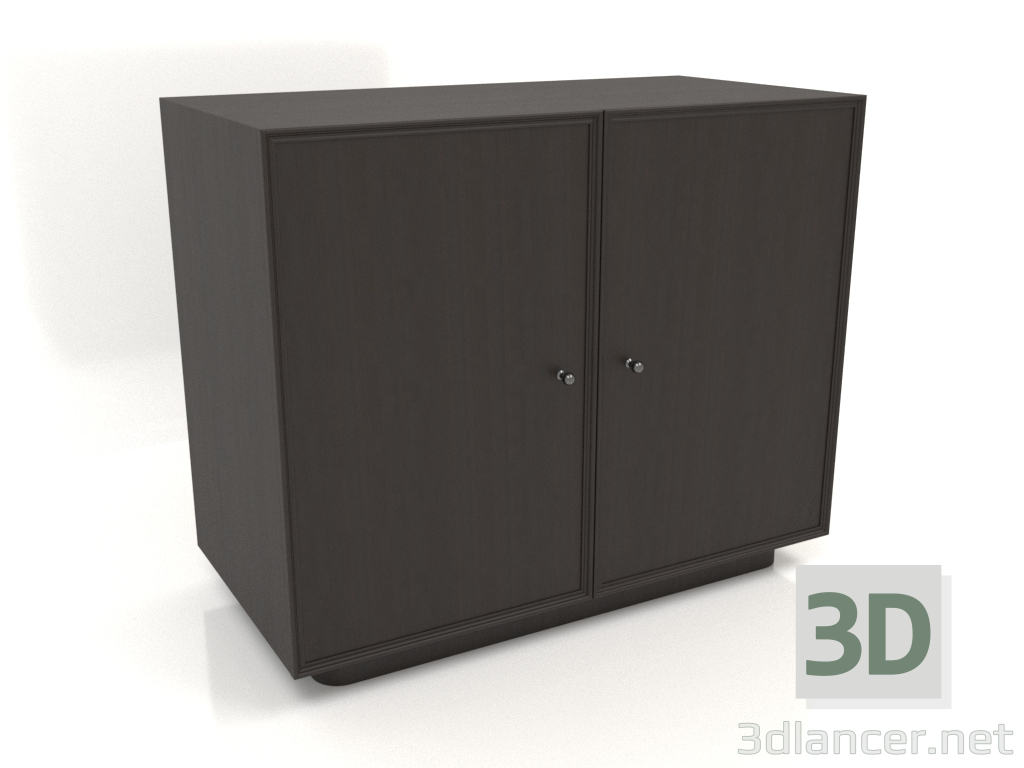 3D modeli Kabinet TM 15 (001х505х834, ahşap kahverengi koyu) - önizleme