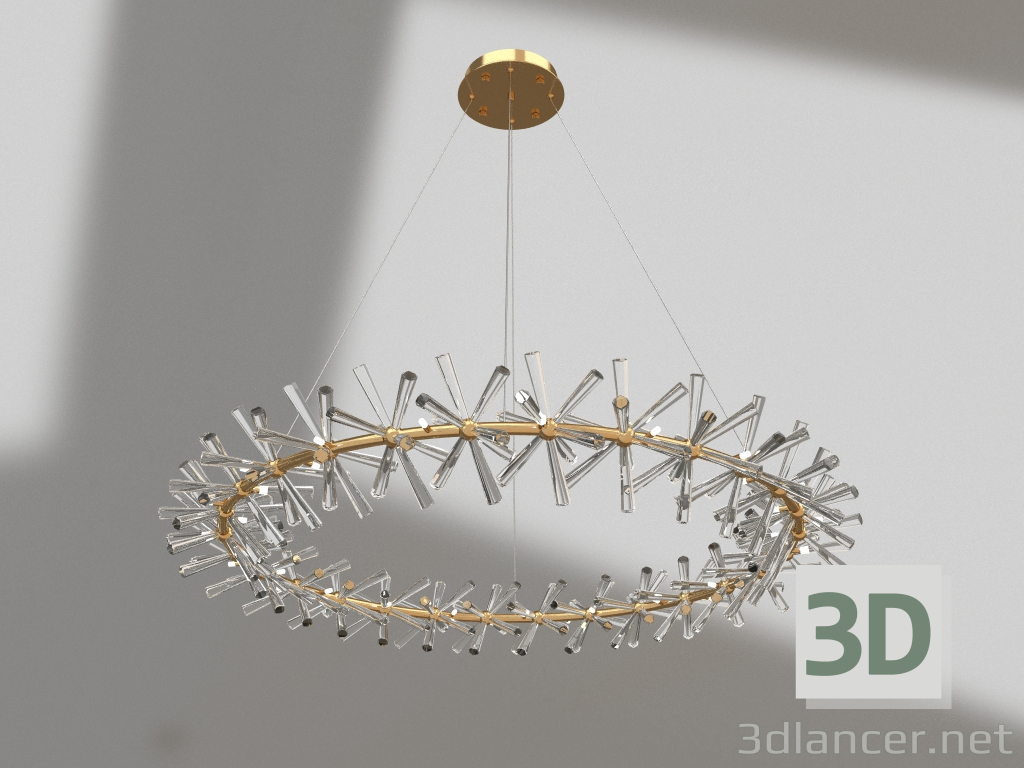 modèle 3D Cintre Alma laiton (07672-80.36) - preview