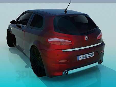 3d model Alfa Romeo - preview 3d model Alfa Romeo - preview